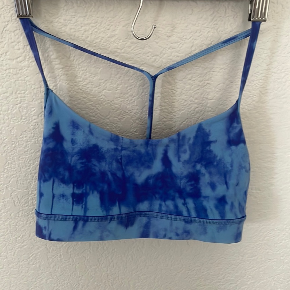Lululemon Tie Dye Flow Y Bra size 4